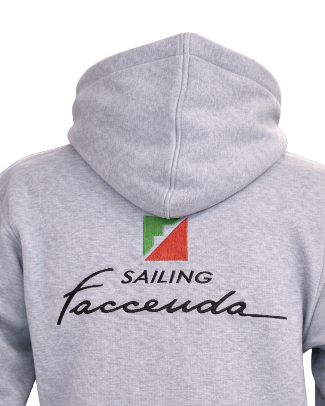 Felpa cappuccio unisex linea sailing