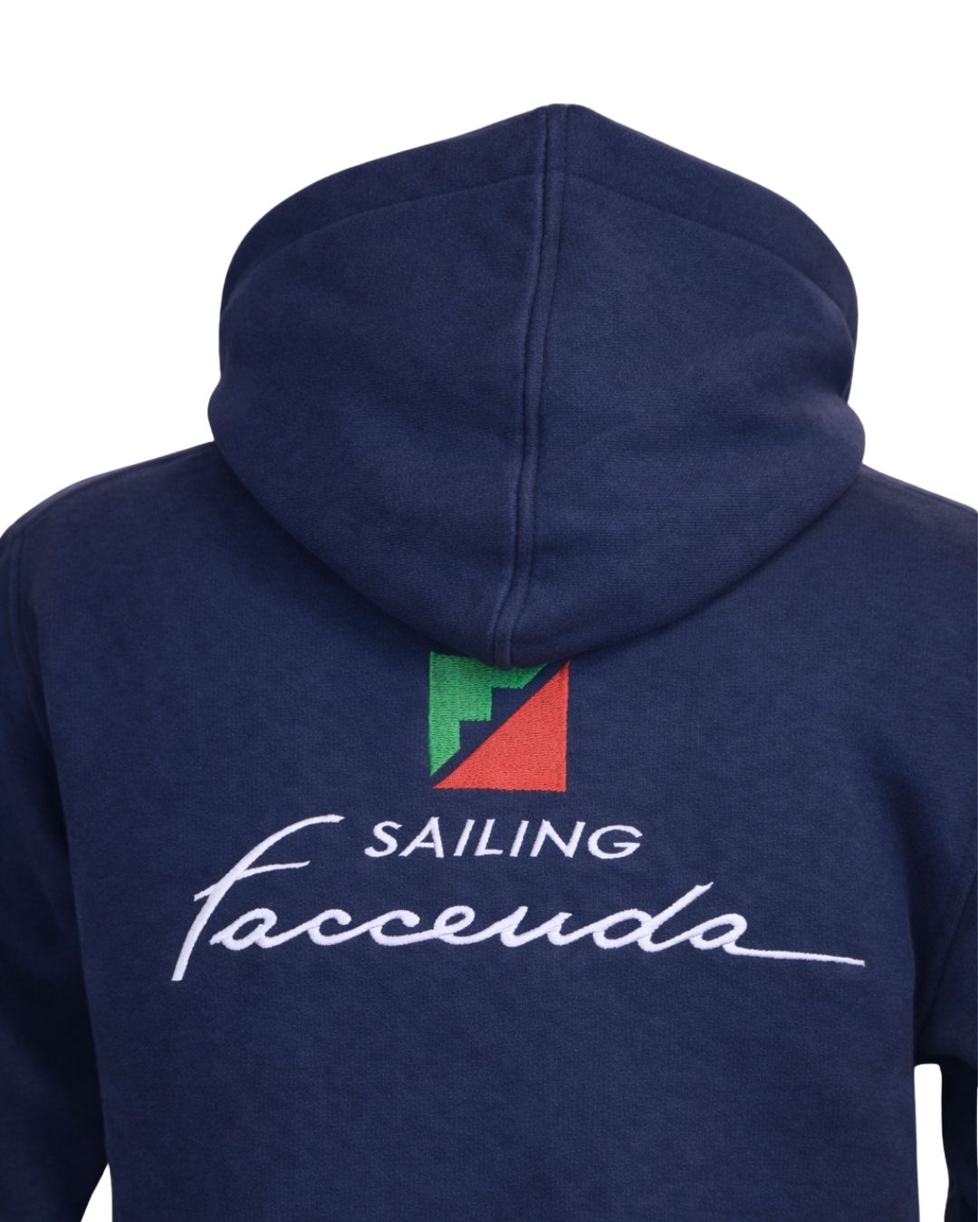 Felpa cappuccio unisex linea sailing