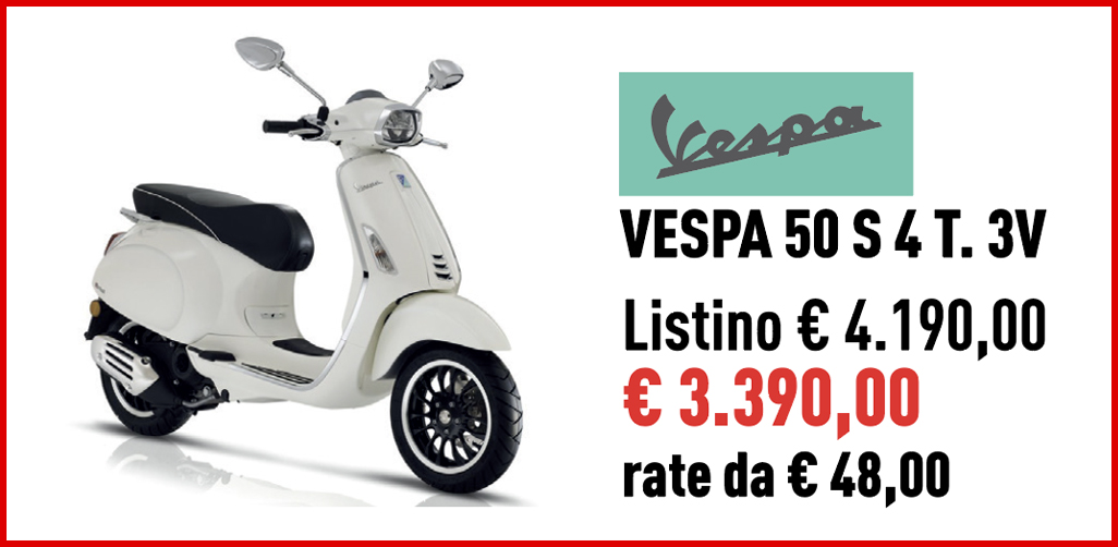 Offerta Sprint 50 4T 3V  concessionaria Toscana