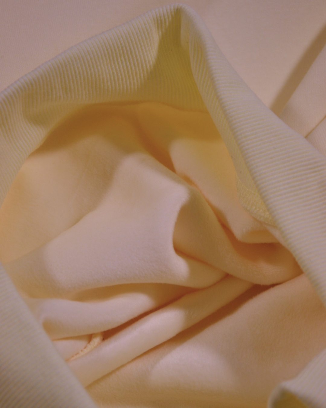 Felpa girocollo faccenda interno