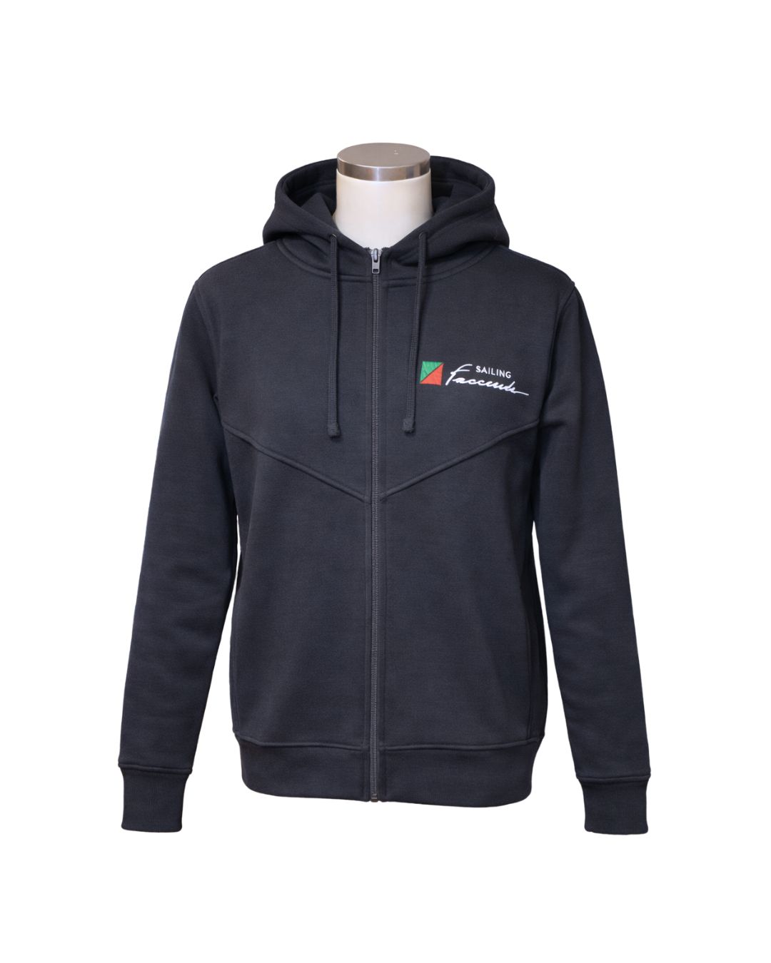 Felpa con zip Sailing Faccenda