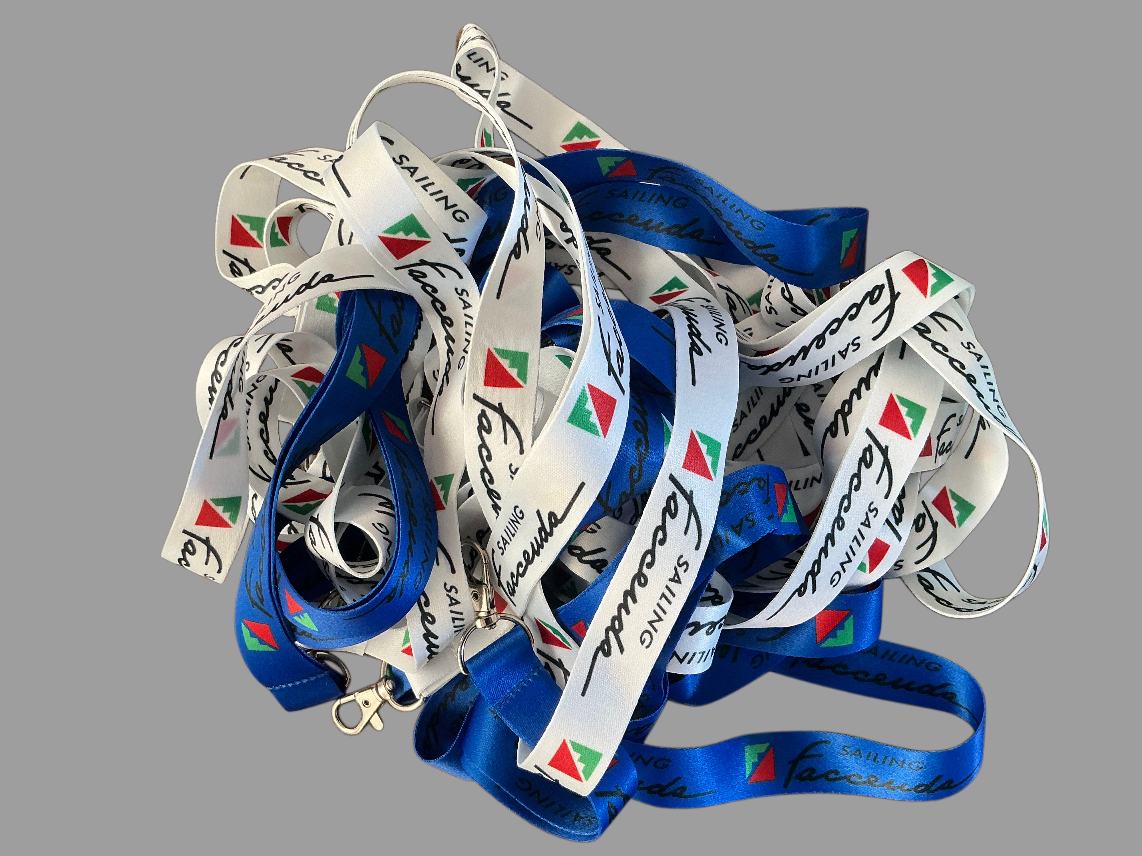 Portachiavi con nastro personalizzato